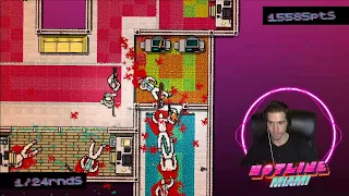 Ashtyn&Jon playing Hotline miami! come chat with us.