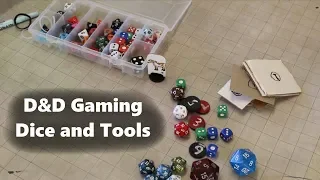 For my D&D game, what dice, mat, and accessories do I use?