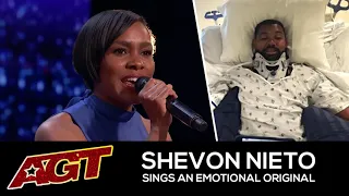 Olympic Runner Shevon Nieto Sings An Emotional Original   America's Got Talent 2020