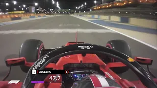 2019 Bahrain Grand Prix: Charles Leclerc's Onboard Pole Lap | Pirelli