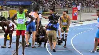 Oscar Pistorius knocked out in Men's 400m Semi Final