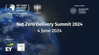 Net Zero Delivery Summit 2024: Finance enabling innovation