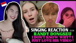 Randy Dongseu - Awal nya sih biasa aja, Tapi pas aku Nyanyi ya liat aja deh hehe | SINGING REACTION