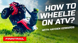 How to Wheelie on ATV: Can-Am Outlander Case