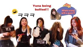 ITZY Bullying maknae YUNA💢☹️