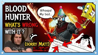 TOP 6 Problems with Matt Mercer's Blood Hunter Class