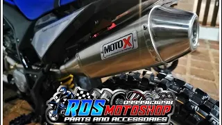 MotoX Full Exhaust Pipe Forr Yamaha WR 155 R (CUSTOMER FEEDBACK)