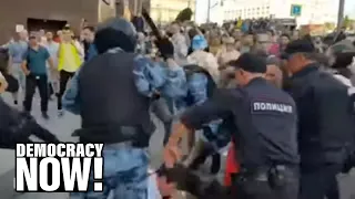 Russia Arrests Nearly 1,400 at Opposition Protest as Leading Activist Is Possibly Poisoned in Jail