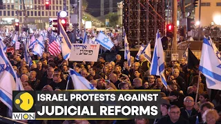 Israel: Protests against judicial reforms take place, Benjamin Netanyahu slams protests | WION