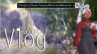 Living In a Dream, Fantasy World and Mermaids | Second Life