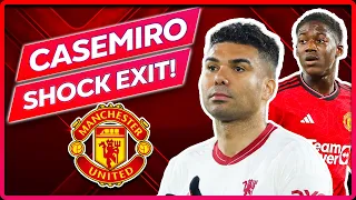 🛑 CASEMIRO SHOCK EXIT!! as mainoo STUNS paul scholes!!