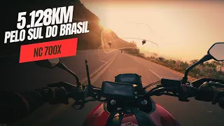 NÃO VIAJE SOZINHO de MOTO | 5.126KM SOZINHO PELO SUL DE Nc700X