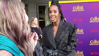 Kelly Rowland on Working With Marlon Wayans & Halloween Fears | The Curse of Bridge Hollow