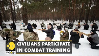 Ukraine's territorial defence forces train civilians in combat training amid Russian invasion | WION