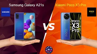 Samsung Galaxy A21s Vs Xiaomi Poco X3 Pro - Full Comparison [Full Specifications]