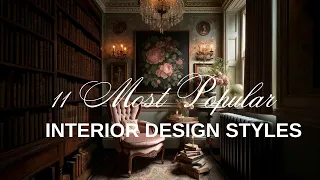 Popular Interior Design Styles Explained | Find Your Decorating Style 2024