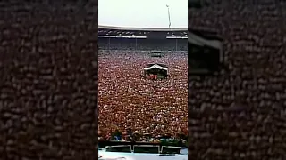 The Moment When Freddie Mercury Stole The Live Aid Show 'Ay Oh'#shorts#queen