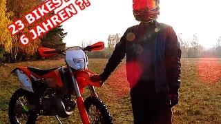 23 BIKES IN 6 JAHREN ?? | Story-Time | Bikes ||ENDUROGERMANY