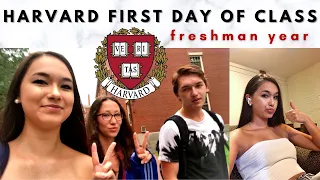 First Day of Class at Harvard | Freshman Year