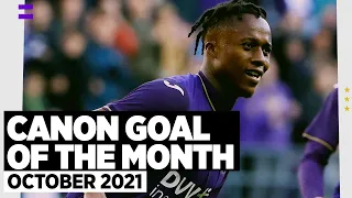 CANON GOAL OF THE MONTH | OCTOBER 2021