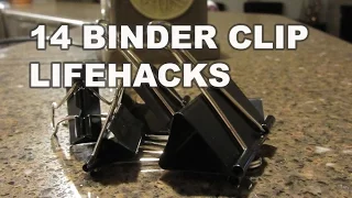 14 Binder Clip Life Hacks You Should Know