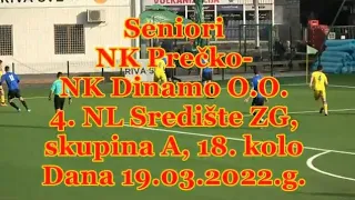 Seniori NK Prečko - NK Dinamo Odranski Obrež