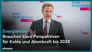 FDP-Chef Christian Lindner zu aktuellen politischen Themen