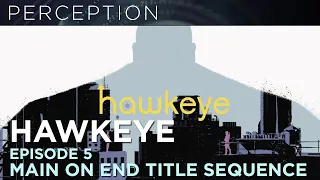 Marvel Studios' Hawkeye: Episode 5 End Credits Main On End Title Sequence