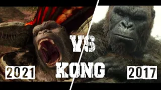 Kong 2017 Vs 2021 (Godzilla VS Kong)