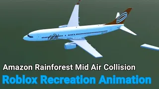 Amazon Rainforest Mid Air Collision - Roblox Recreation Animation
