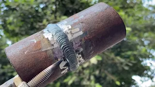 Few know this trick to quickly learn electric welding