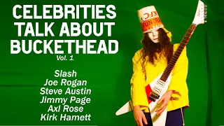 Celebrities talk about BUCKETHEAD  🎸🤘