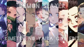 Kimetsu No Yaiba Girls Edit||Demon Slayer