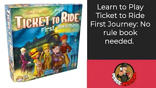 How to Play Ticket to Ride First Journey by Purge Reviews. Skip the rules and watch the rules!!