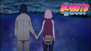 Sasuke se Puso Romantico con Sakura mientras Naruto se Moria