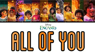 All of you - Encanto (Color Coded Lyrics)