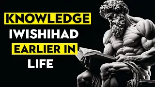 Unlocking Life-Changing Stoic Secrets | Discover the Wisdom I Wish I Knew Sooner | Stoicism