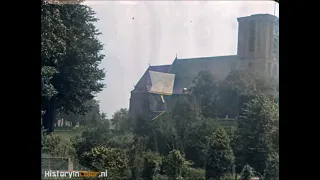 Elburg 1923, ingekleurde film met geluid. Colorized footage sound added.