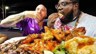 The Ultimate TRINI STREET FOOD Tour of THE CROSS in San Fernando, Trinidad!!