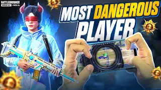 Most Dangerous Player of BGMI 🔥🔥 Bixi Op Intense 1v4 Clutches in Conqueror Rank Push Lobby | BGMI