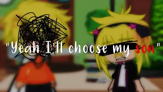 “I’ll choose my son” Boruto angst  Boruto meme  Gacha club  Boruto Naruto next generation