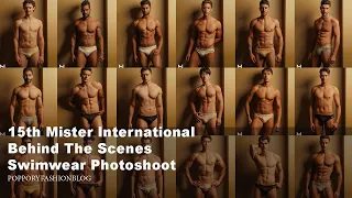 Swimwear Photoshoot | Behind The Scenes | 15th Mister International  | VDO BY POPPORY  Cosmetics