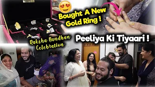 kis Khushi Me Gold Ring 💍 ✨kharidi🥵✨| rakshabandhan me dono behen ni ayi😨