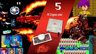 Probando los juegos de  PC Engine mini #5: Pc-Engine 21-29 + Gradius secreto