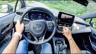 2022 Toyota Corolla [1.8 Hybrid 122 HP] |0-100| POV Test Drive #1262 Joe Black