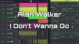 I Don't Wanna Go - Alan Walker (Remake) | FLStudio Mobile