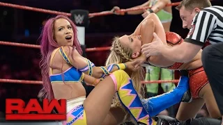 Sasha Banks & Bayley vs. Charlotte & Dana Brooke: Raw, 19. September 2016