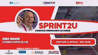 Franco Bragagna in live Sprint2u alle 18:25