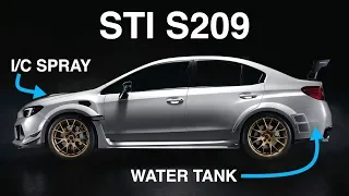 How Subaru Made Their Most Powerful Engine Ever - STI S209