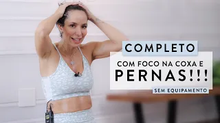 Treino CARDIO Completão com FOCO na COXA e QUADRICEPS! - Carol Borba